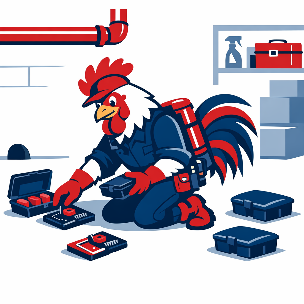 Service dératisation - Traitement rats et souris professionnels