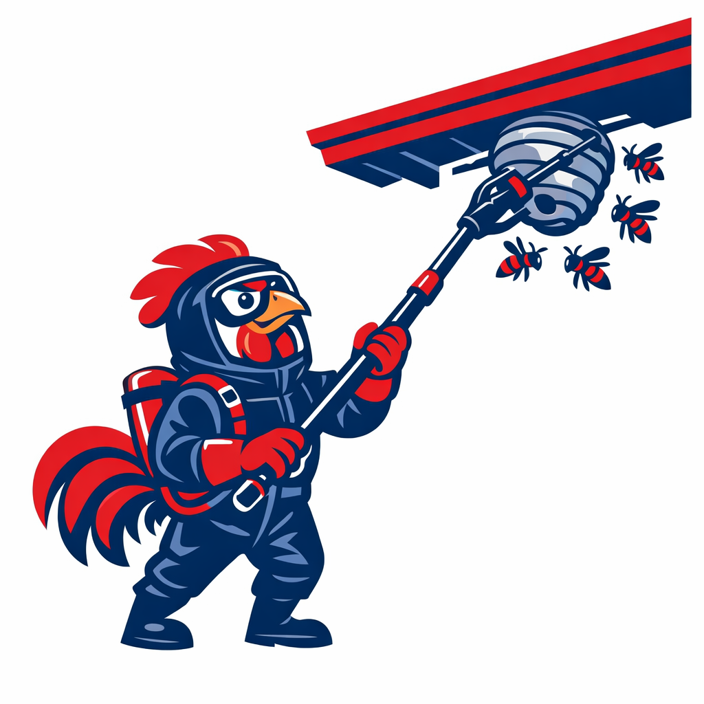 Destruction nid de guêpes et frelons - Intervention professionnelle