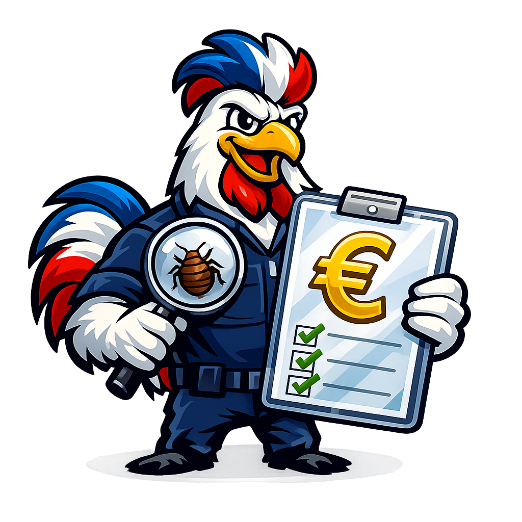 Coq Transparent Punaises